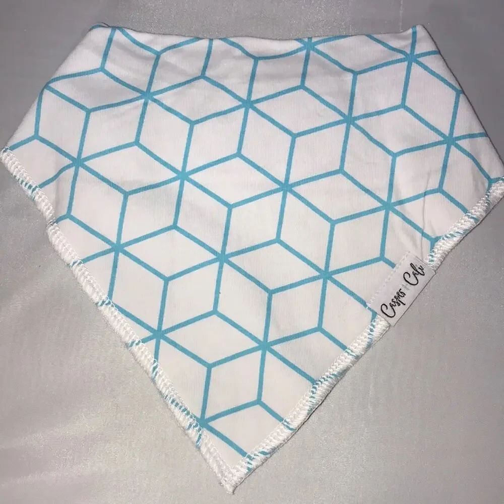 Casper & Cali 4 Organic Baby Boy Bandana Bibs NWT